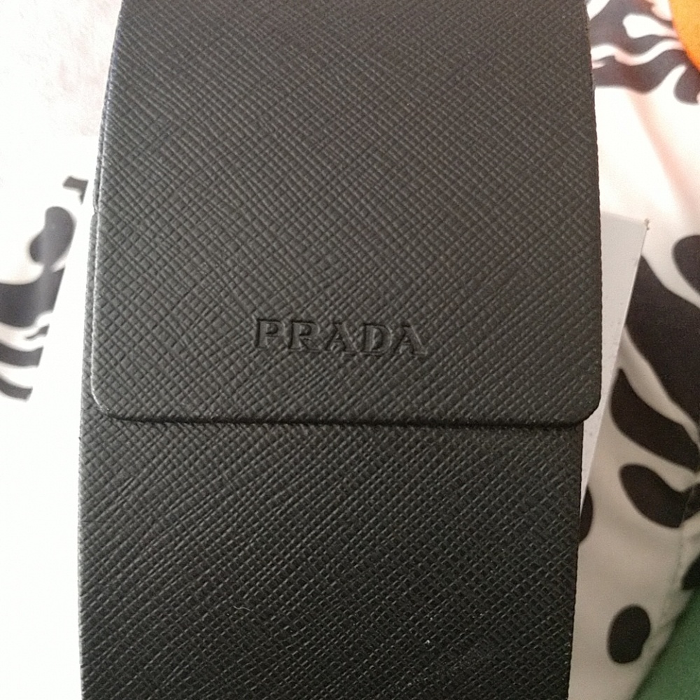 Prada sunglass case